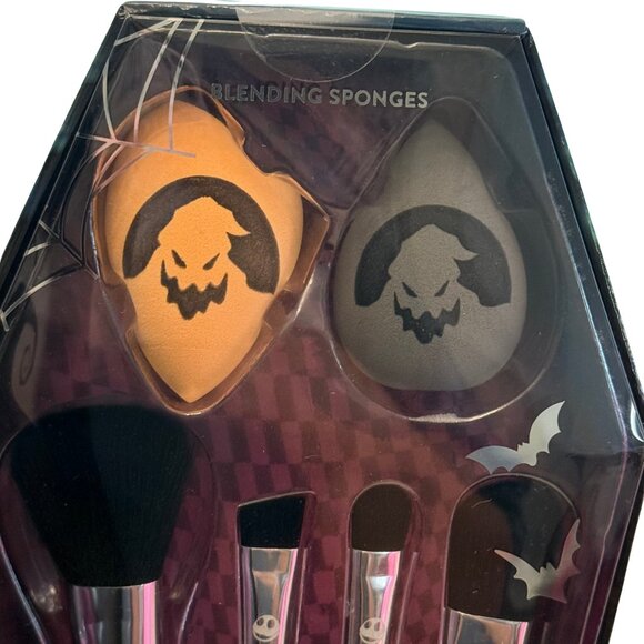 The Nightmare Before Christmas Makeup Brush & Blending Set w/ Keepsake Box - NEW - Picture 7 of 9